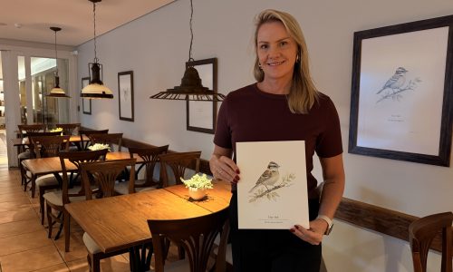 Adriana Höppner, artista que assina as obras