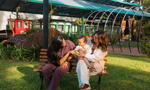 Mães ganham cortesia no Parque Mundo a Vapor