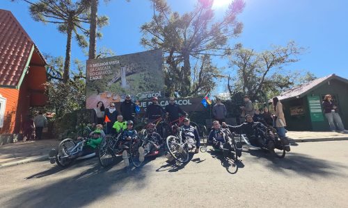 Parque do Caracol, em Canela, integra programação da Semana da Pessoa com Deficiência com Pedal Inclusivo