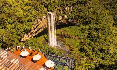 Parque do Caracol, em Canela, recebe o programa ‘Encontro com Patrícia Poeta’