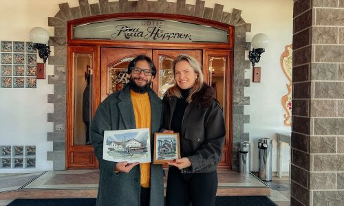 Projeto Gramado Feita de Histórias une o ilustrador Iury Simões e o Hotel Ritta Höppner em imersão artística